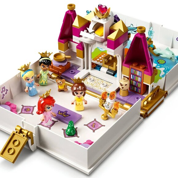 Lego Disney Ariel, Belle, Cinderella and Tiana's Storybook Adventures 43193 New - Picture 3 of 15